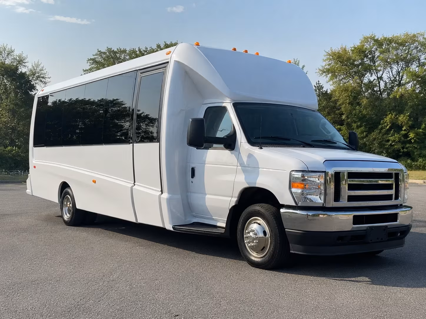 Passenger seating aboard a party bus rental serving Yonkers