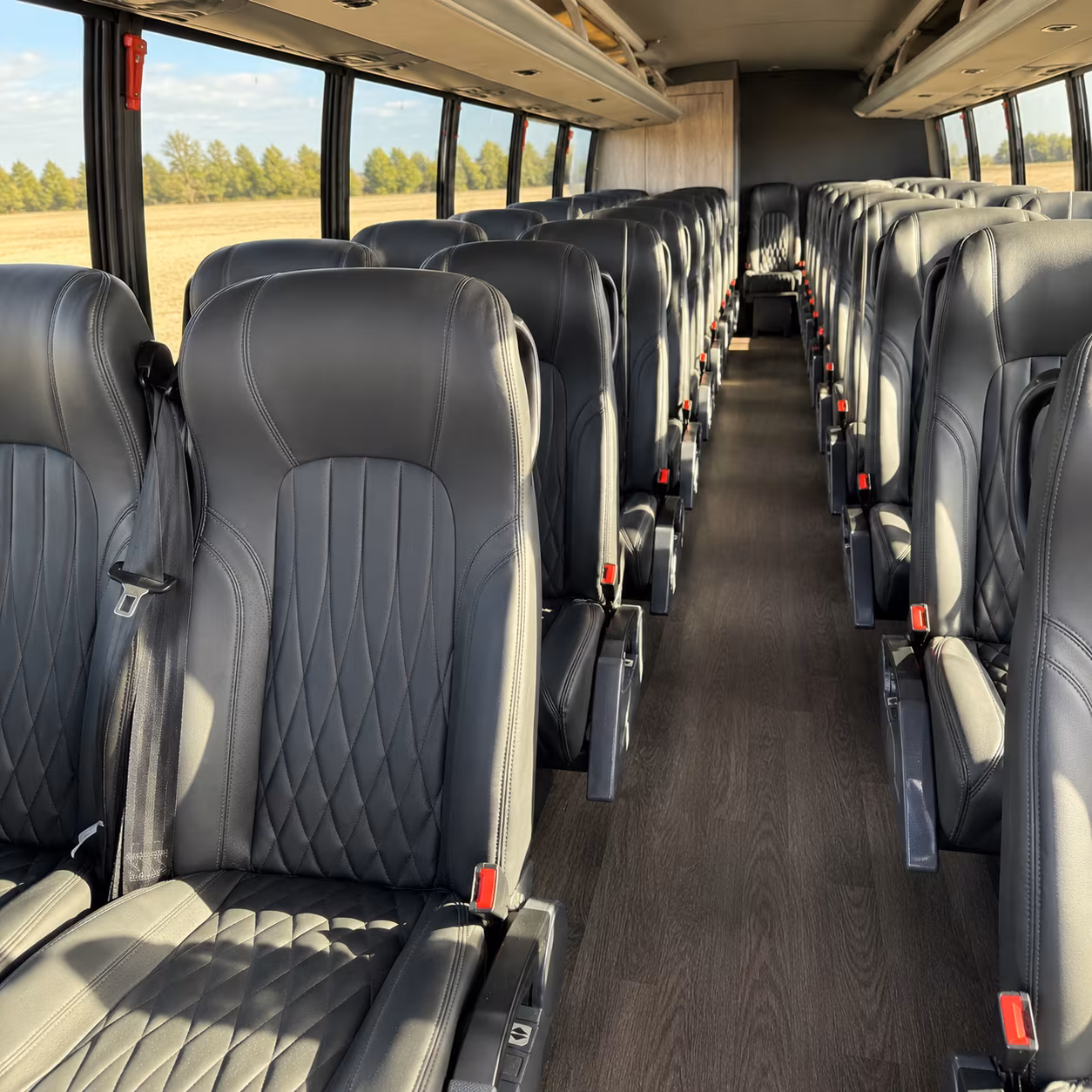 Yonkers Airport Shuttle & Transportation party bus exterior
