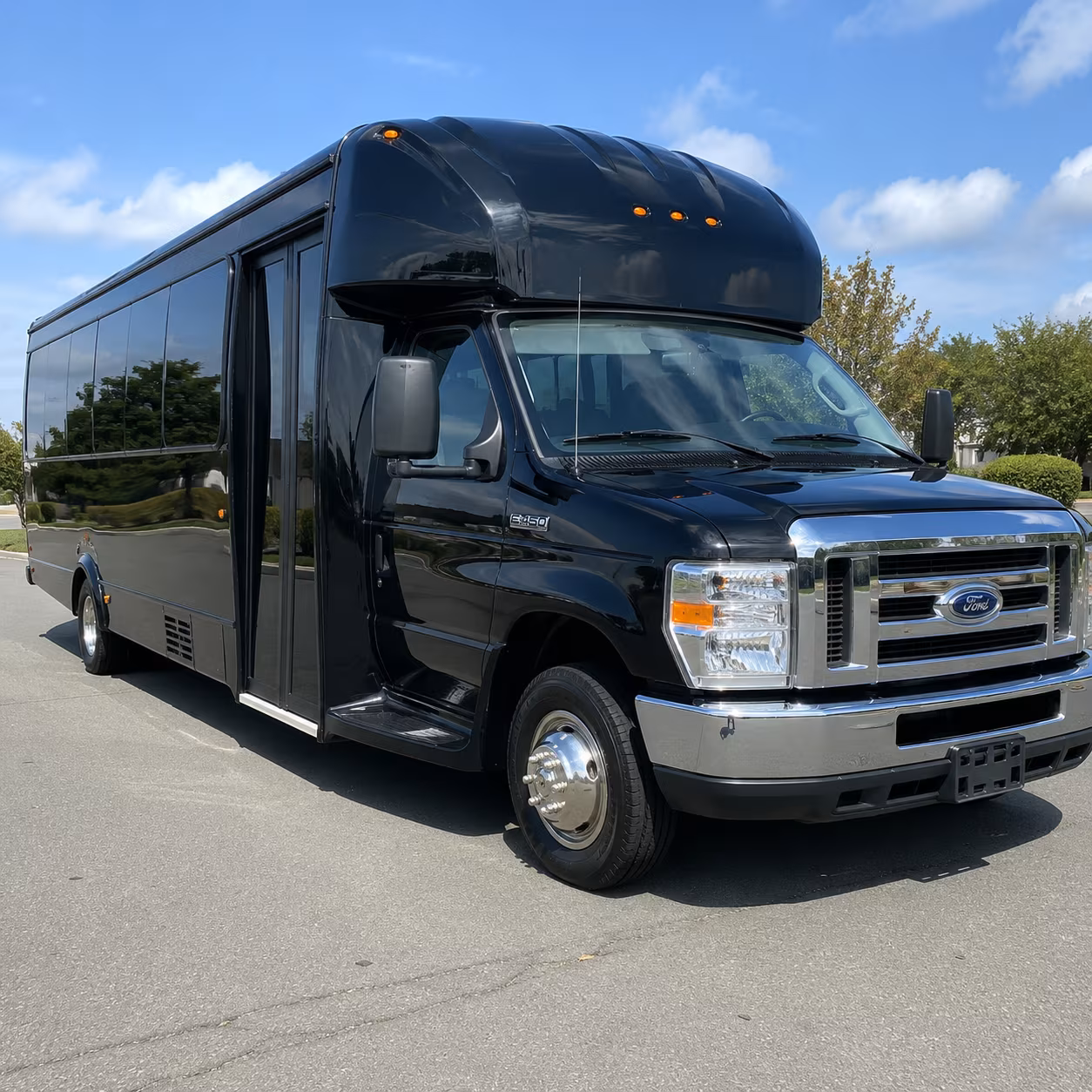 Yonkers Bachelor & Bachelorette Transportation party bus exterior