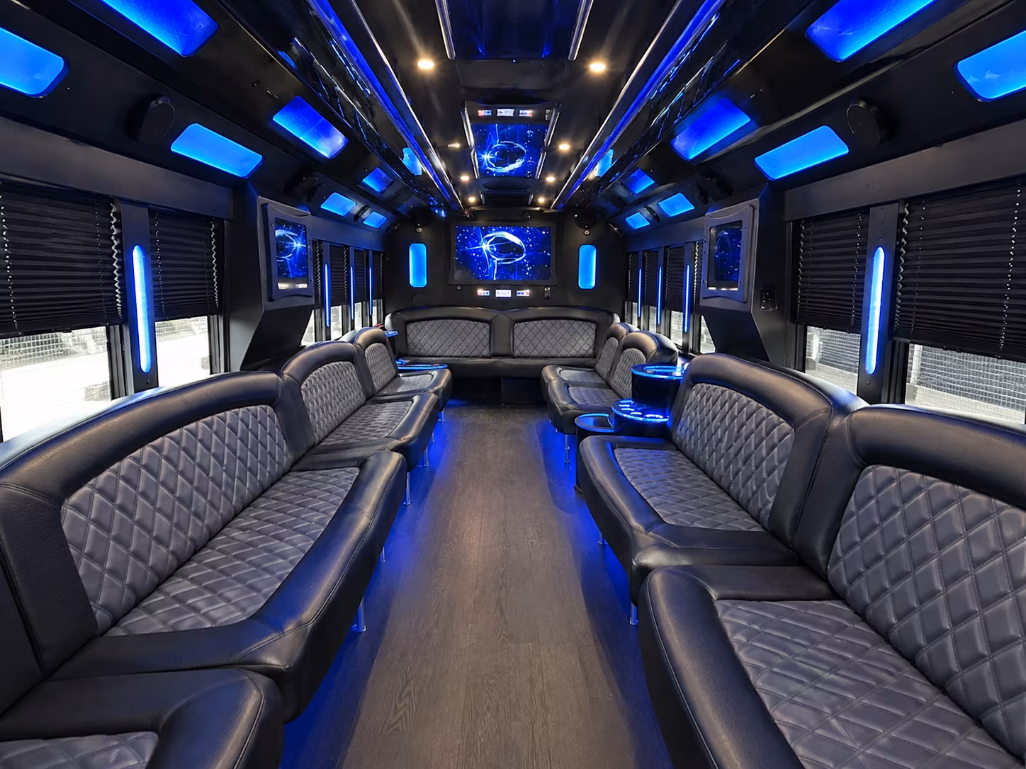 Yonkers Bachelor & Bachelorette Transportation party bus exterior