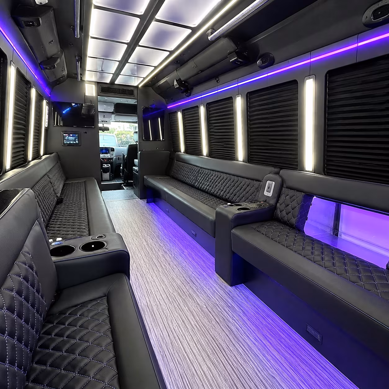 Yonkers Bachelor & Bachelorette Transportation onboard seating