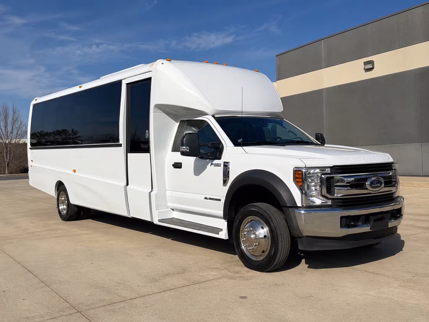Yonkers Corporate Transportation party bus exterior