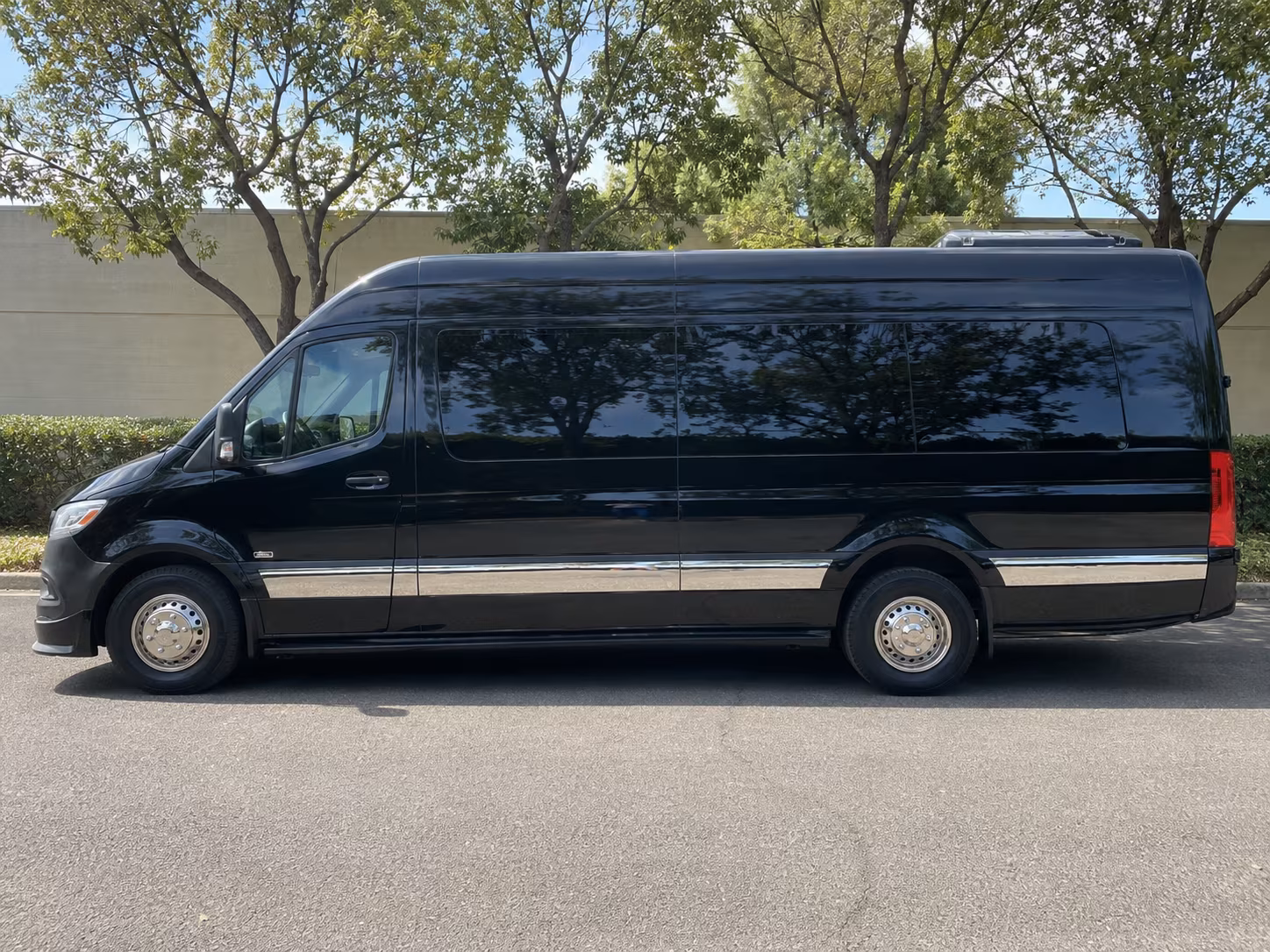 Yonkers Corporate Transportation party bus exterior