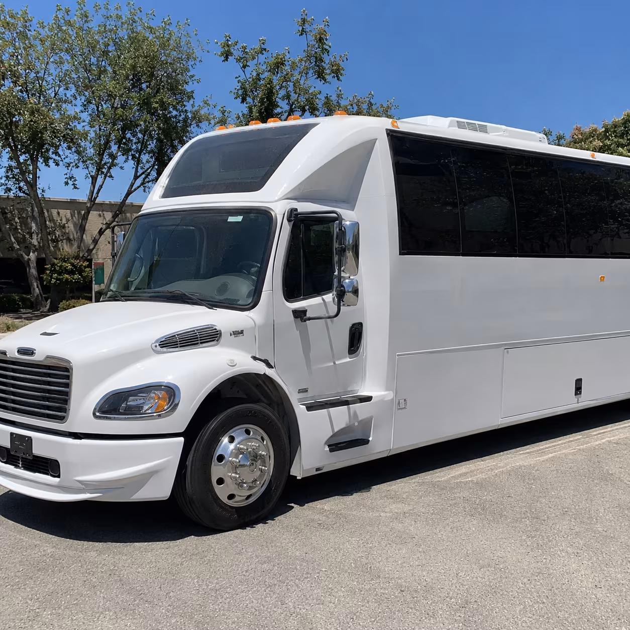 Yonkers Private Event Transportation party bus exterior
