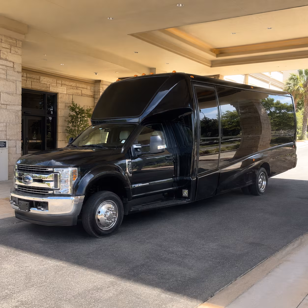 Yonkers Private Event Transportation party bus interior