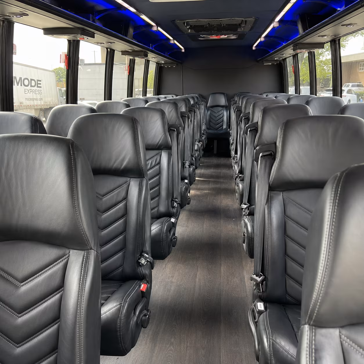 Yonkers School Event Transportation party bus exterior