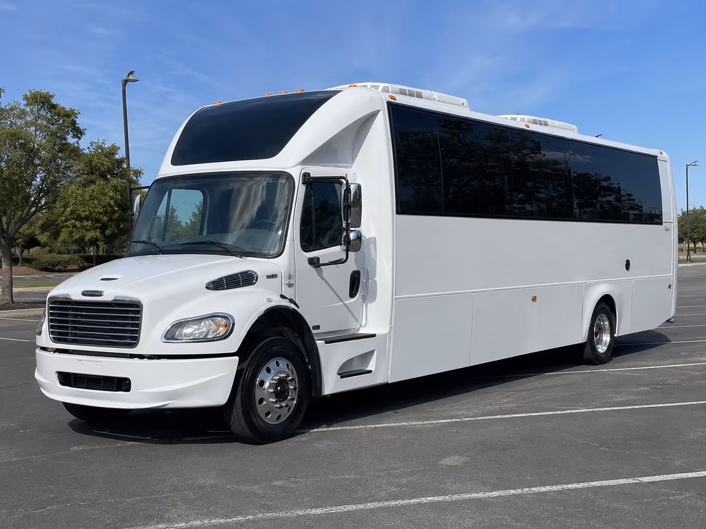 Yonkers yonkers birthday party bus rental party bus exterior
