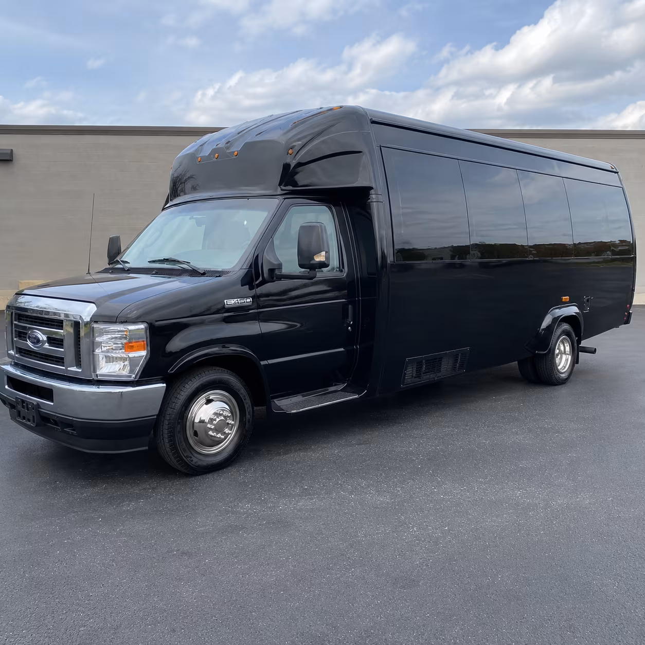 Yonkers yonkers concert party bus rental party bus exterior