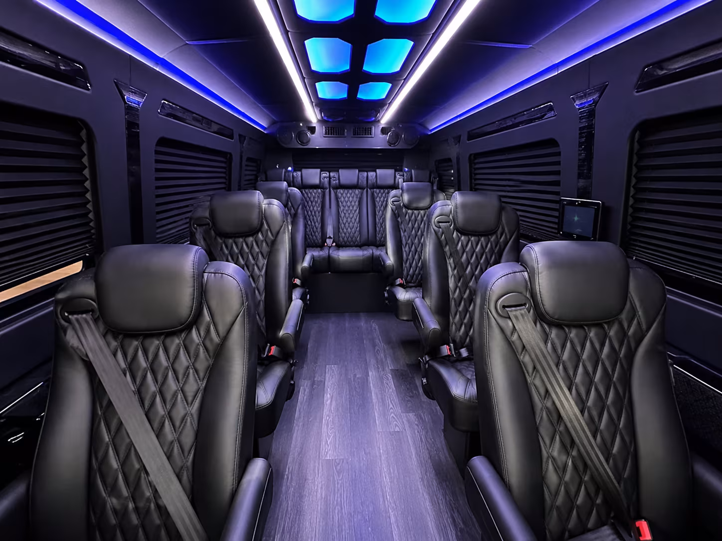 Yonkers yonkers school event bus rental party bus exterior