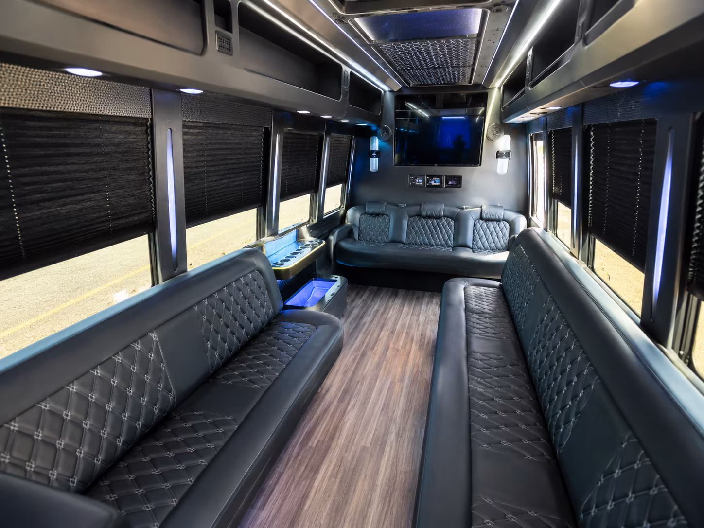 Yonkers yonkers wedding party bus rental party bus exterior