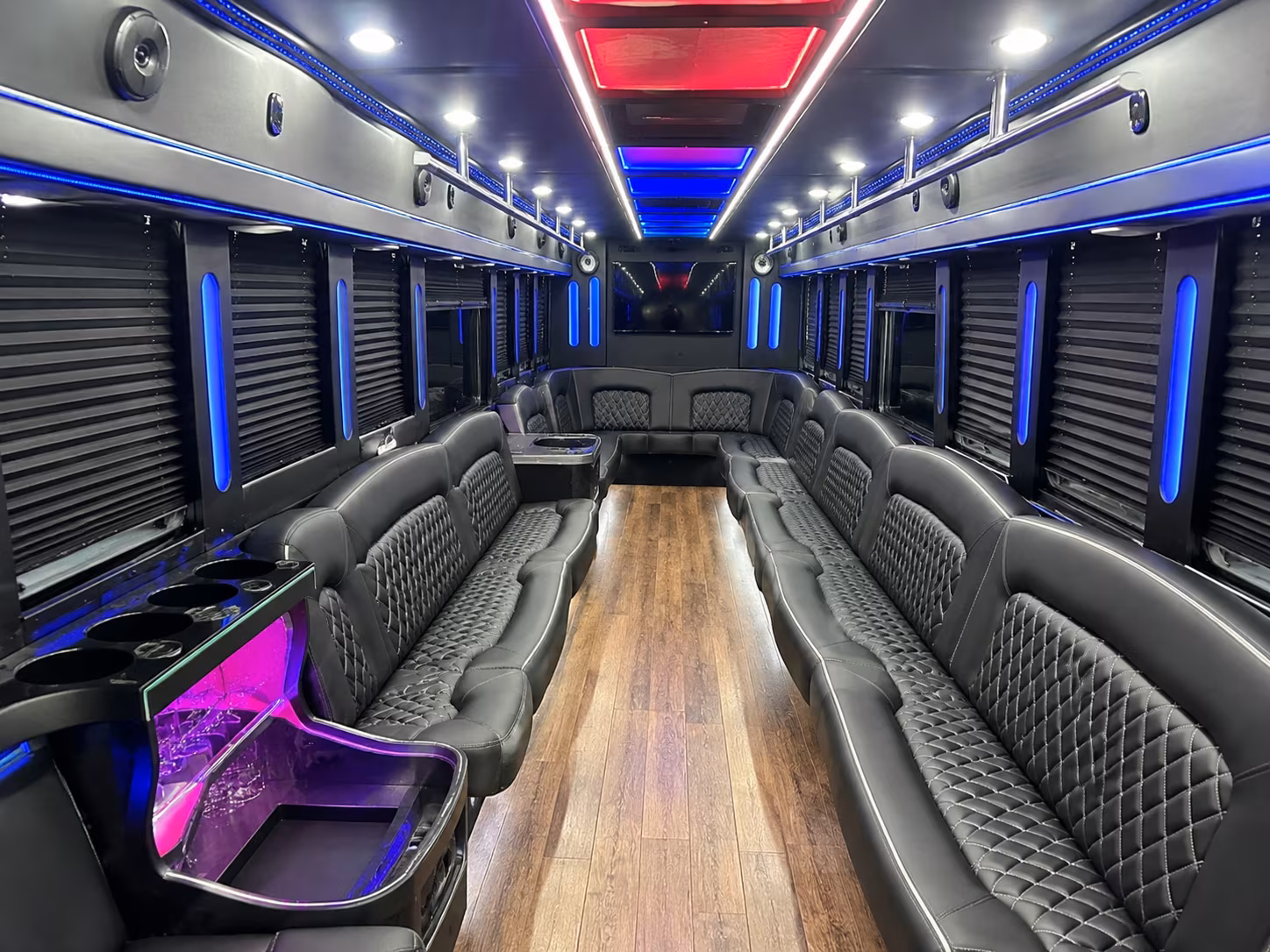 Yonkers yonkers wedding party bus rental party bus exterior