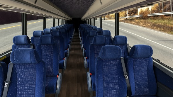 Interior of Yonkers Party Bus Company's 30 Passenger Minibus in Yonkers