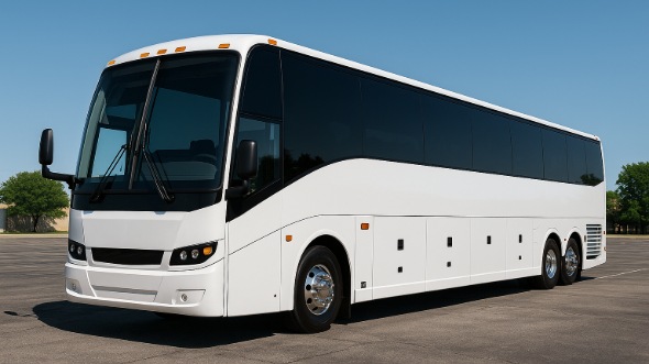 Exterior of Yonkers Party Bus Company's 40 Passenger Party Bus in Greenwich