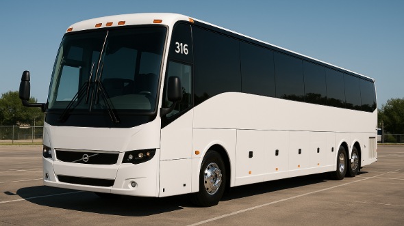 Exterior of Yonkers Party Bus Company's 40 Passenger Party Bus in New York